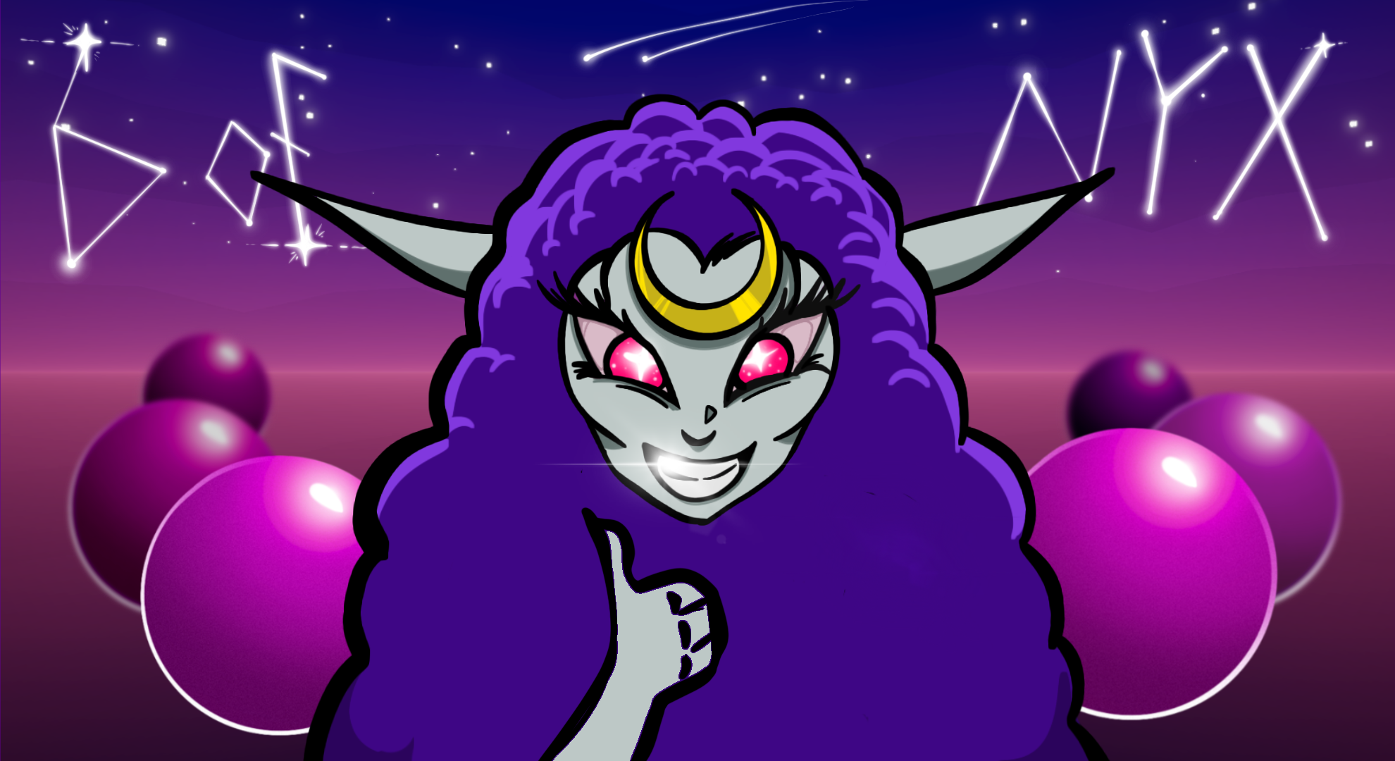 Six of Nyx — a marble boss game